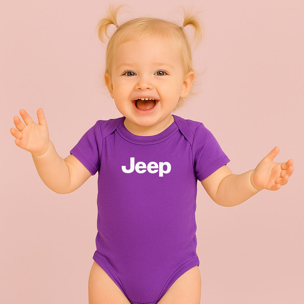 Jeep Car Baby Romper Onesie